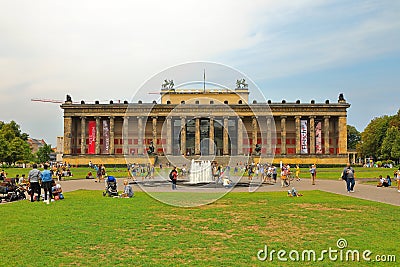 Old Museum Altes Museum faÃ§ade, Berlin, Germany Deutschland Stock Photo