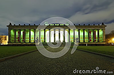 Old museum in berlin, germany Editorial Stock Photo