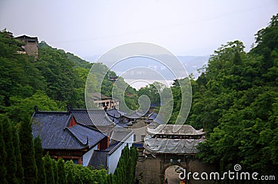 Fengdu ghosts City Stock Photo