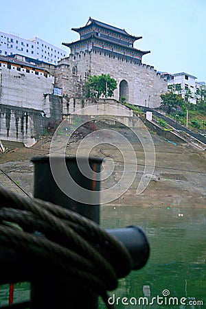 Fengdu ghosts City Stock Photo