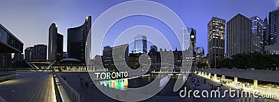 The Old&New City Halls(Toronto) Editorial Stock Photo