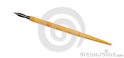 Old nib pen isolated Stock Photo