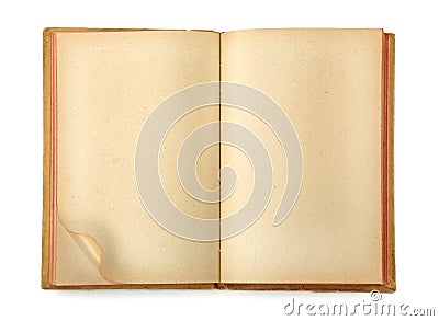 Old notepad Stock Photo