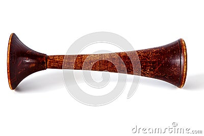 Old obstetric stethoscope Stock Photo