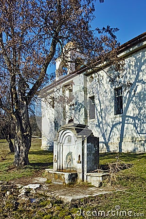 Old Orthodox church near The grave of Yane Sandanski near Rozhen Monastery, Bulgaria Stock Photo