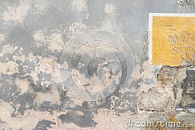 Old painted wall texture for background Stock Photo