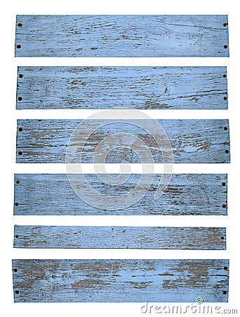 Old painted wood Stock Photo