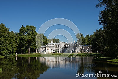 Old Palace in Morning Light Stock Photo