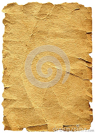 Old paper texture. Stock Photo