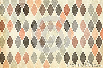 Retro rhombus background Stock Photo