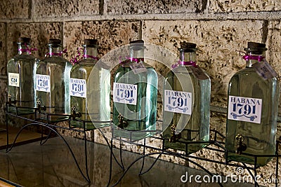 Old parfume shop - Havana Cuba Editorial Stock Photo