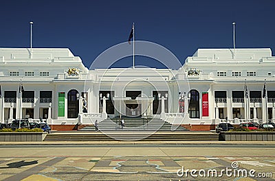 Old Parliament Building Editorial Stock Photo