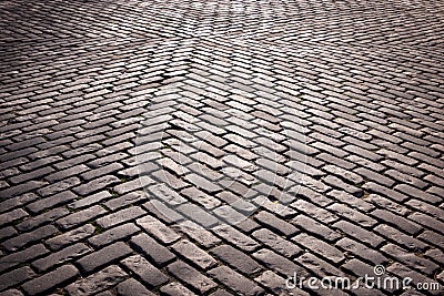 Old pavement texture Stock Photo