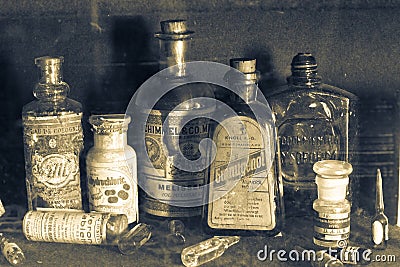 Old pharmacy museum Editorial Stock Photo