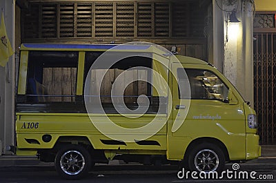 Old Phuket Town on a Monday Editorial Stock Photo