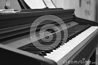 old piano Stock Photo