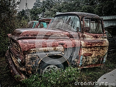 Rusty and Forgotten Stock Photo