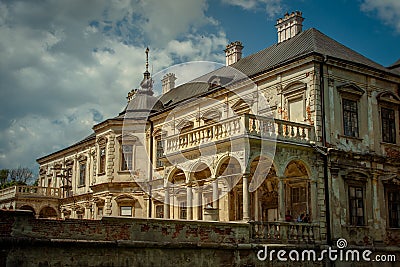 Old Pidhirtsi Castle, village Podgortsy, Lviv region, Ukraine Editorial Stock Photo