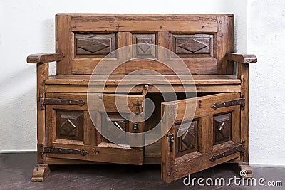 Old Piece of Forniture Stock Photo