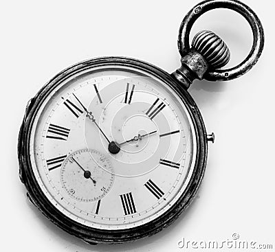 Old pocket watch Stock Photo