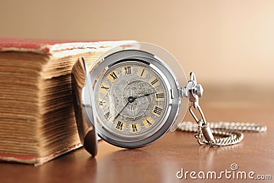 Old pocket watch Stock Photo