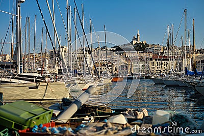 The old port in Marseille 