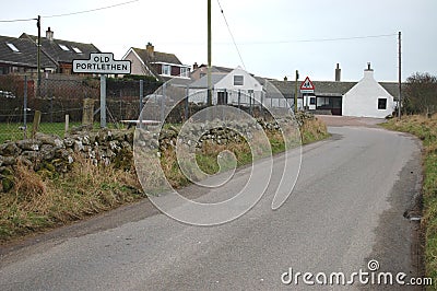 Old Portlethen, Aberdeenshire Stock Photo