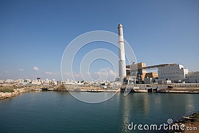 Old power plant, Tel Aviv Israel Stock Photo