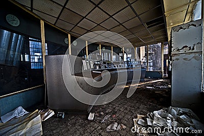 Old powerplant Stock Photo