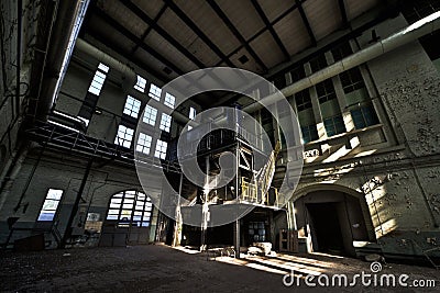 Old powerplant Stock Photo