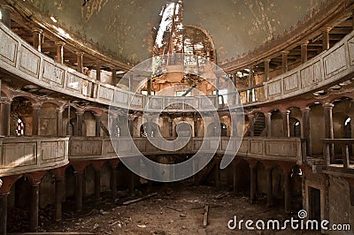 Old Protestant church in Poland Stock Photo