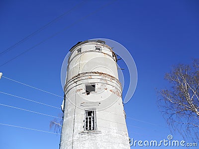 Old pump house. Stock Photo