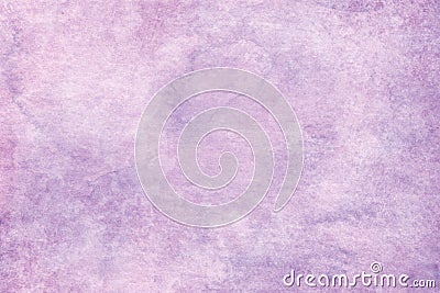 Old purple paper parchment background with distressed vintage stains and ink spatter and white faded grainy watercolor stains, ele Stock Photo