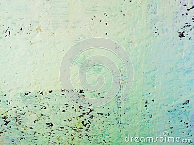 Old ragged stucco plaster wall texture. Colored cracked background. Stock Photo
