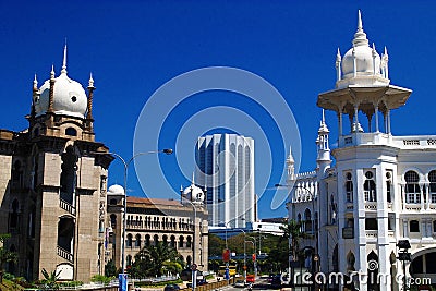 Old Railway Station, Kuala Lumpur, Malaysia. Editorial Stock Photo