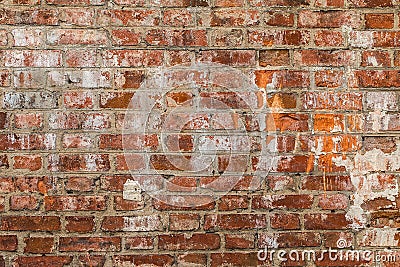 old red brick wall texture background Stock Photo
