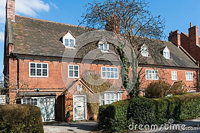 Old residential house Stock Photo