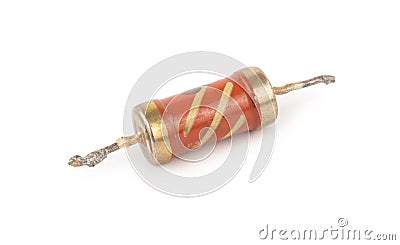 Old resistor Stock Photo