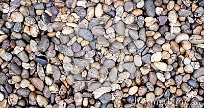 Old Rock Modern Wall Horizontal Background Texture. Close up. Copy Space. Textured Stonework Stock Photo