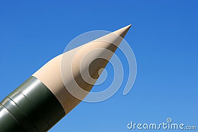 Old rocket Stock Photo