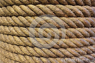 Old rope background Stock Photo