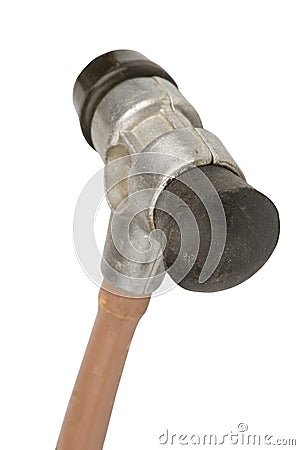 Old Rubber mallet Stock Photo