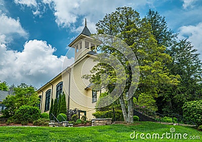 An old rural church Stock Photo