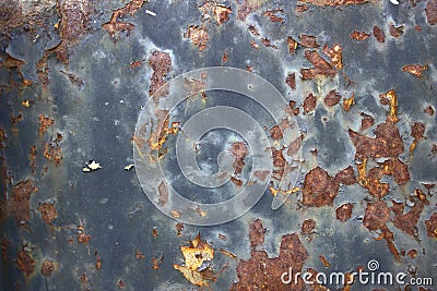 Old rust sheet metal background Stock Photo