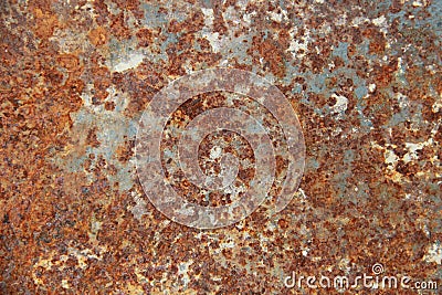 Old rust surface, iron texture Stock Photo