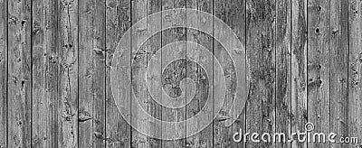 Old rustic gray wood seamless pattern. Stock Photo