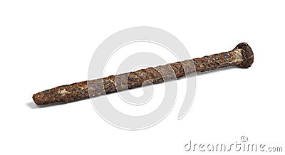 Old Rusty Chisel Stock Photo