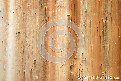 Old rusty dripping stained background texture with dripping rusty lines creates unique background texture Stock Photo