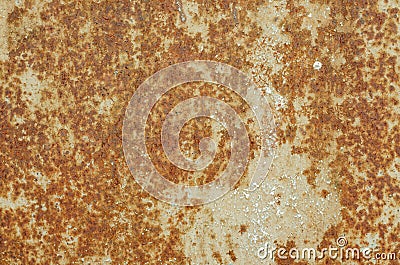 Old rusty metal background. Copy space. Design element Stock Photo