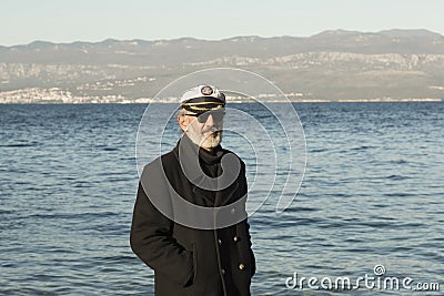 Old sailor Stock Photo